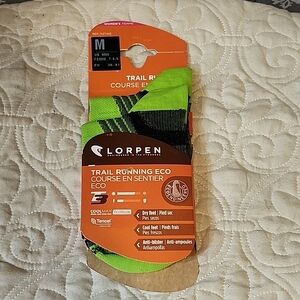 Lorpen Trail Running Socks New In Package